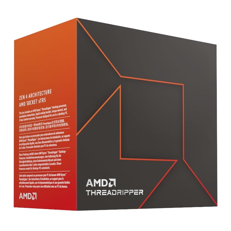 AMD RYZEN Threadripper 7960X 4.2Ghz 24- Core CPU - Image 2