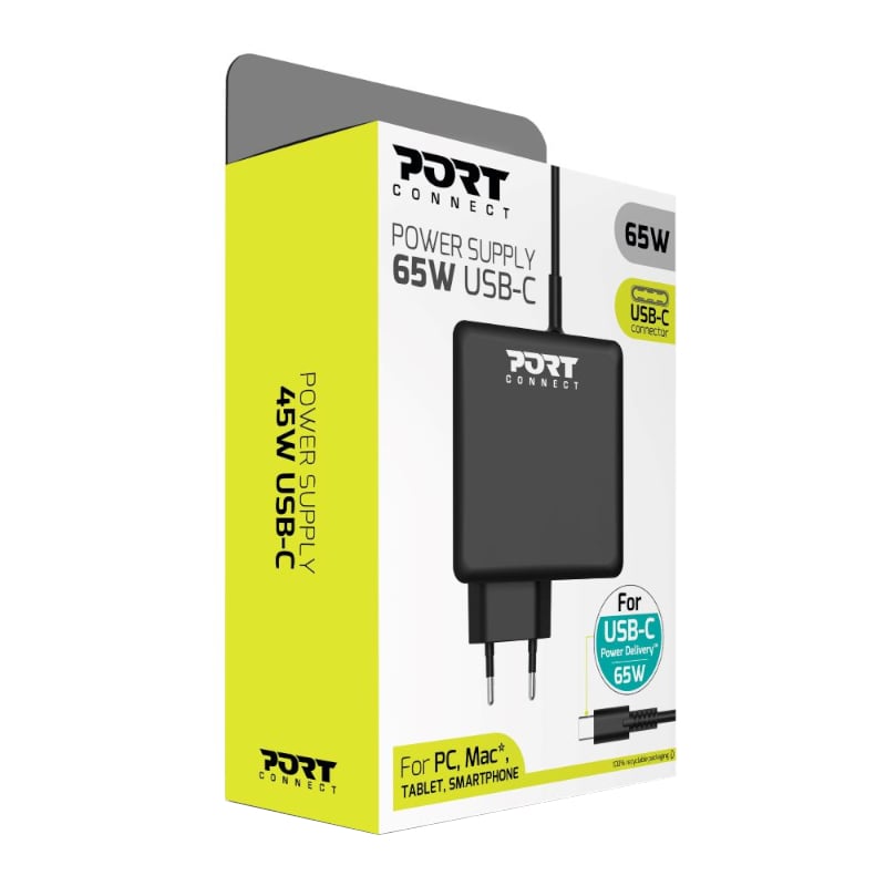 Port Connect Type-C 65W Universal Notebook Adapter - Image 3