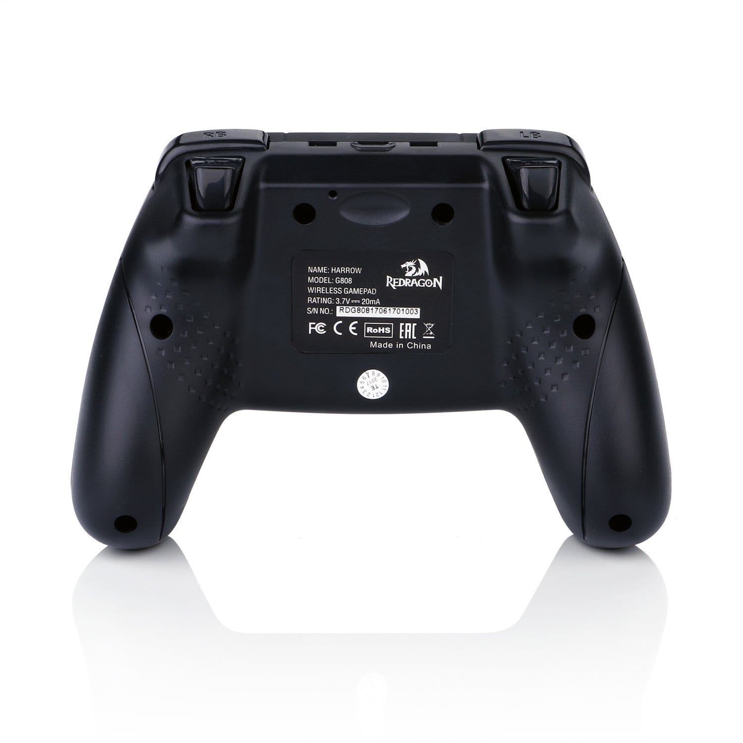 REDRAGON HARROW Wireless X/D-input(Digital/Analog) PC Controller Black - Image 5