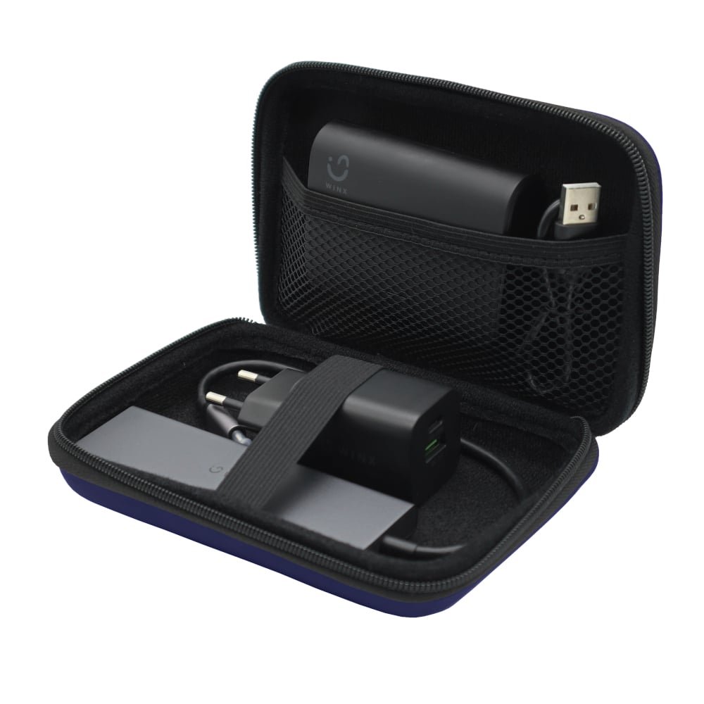Winx Go Rugged Hardshell Protective Carry Case - Blue - Image 3